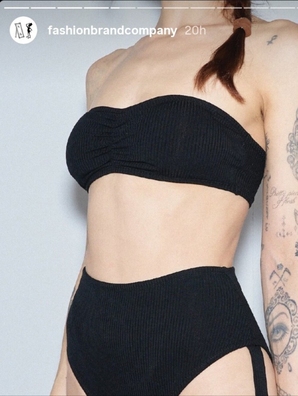 NWT Fashion Brand Company Soft Linen Tube Top